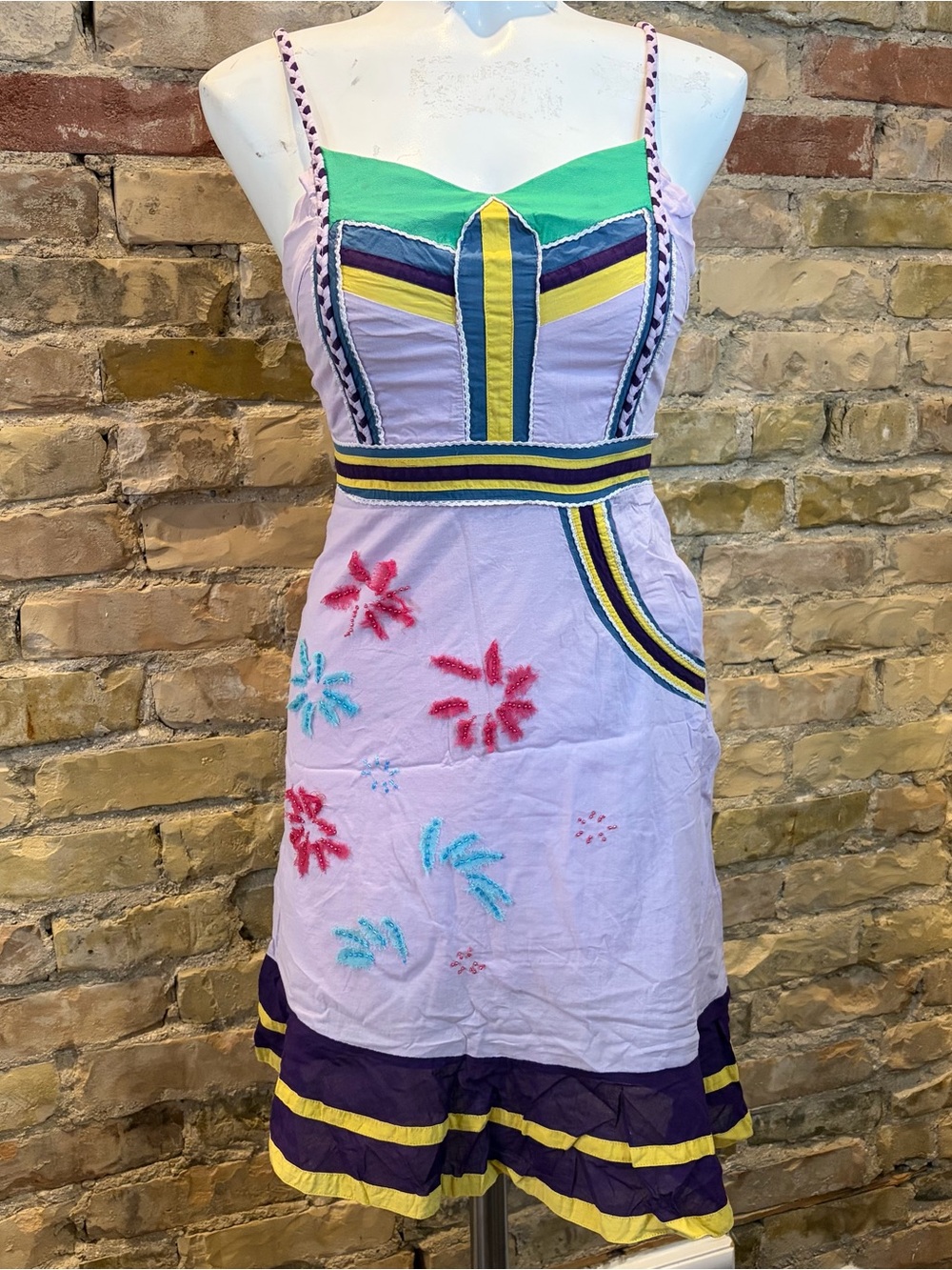 Vintage 90s cottage dress